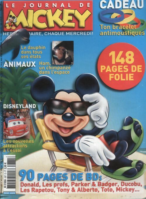 Livrenpoche : Le journal de Mickey n°2871-2872 : 90 pages de bd - Collectif - Livre