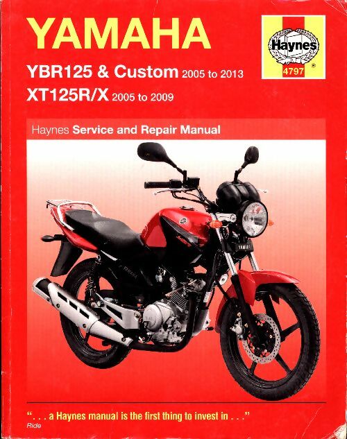 Livrenpoche : Yamaha YBR125 & XT125r/x service and repair manual - Matthew Coombs - Livre