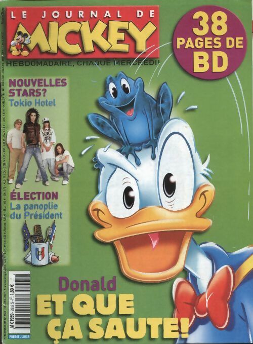 Livrenpoche : Le journal de Mickey n°2862 : Donald et que ça saute ! - Collectif - Livre