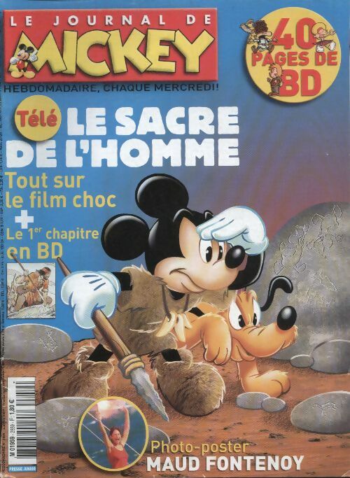 Livrenpoche : Le journal de Mickey n°2859 : Le sacre de l'homme - Collectif - Livre