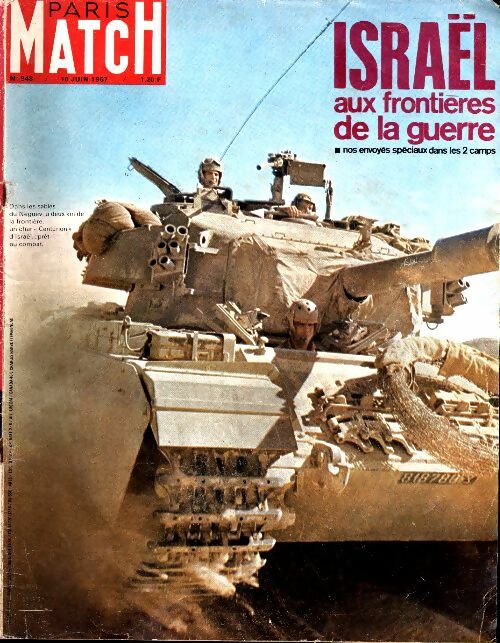 Livrenpoche : Paris Match n°943 : Israël aux frontières de la guerre - Collectif - Livre