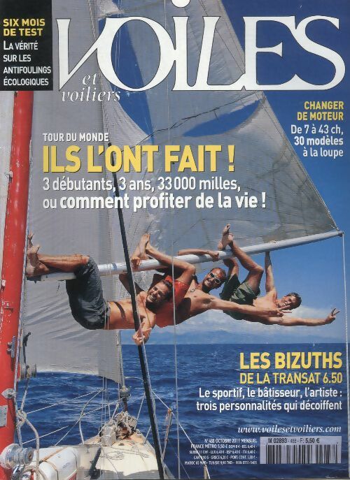 Livrenpoche : Voiles et voiliers n°488 : Tour du monde, ils l'ont fait ! - Collectif - Livre