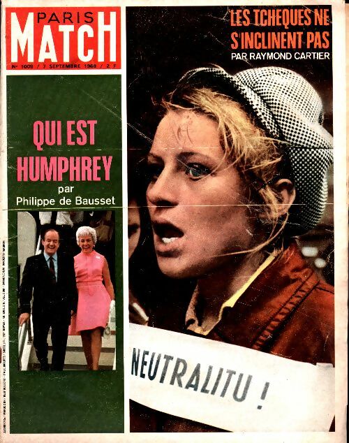 Livrenpoche : Paris Match n°1009 : Qui est Humphrey ? - Collectif - Livre