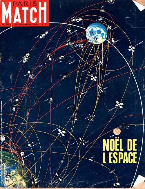 Livrenpoche : Paris Match n°1023 : Noël de l'espace - Collectif - Livre