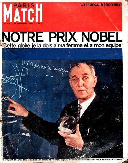 Livrenpoche : Paris Match n°918 : Notre prix Nobel - Collectif - Livre