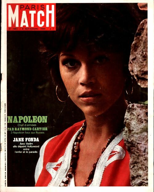 Livrenpoche : Paris Match n°1061 : Jane Fonda - Collectif - Livre
