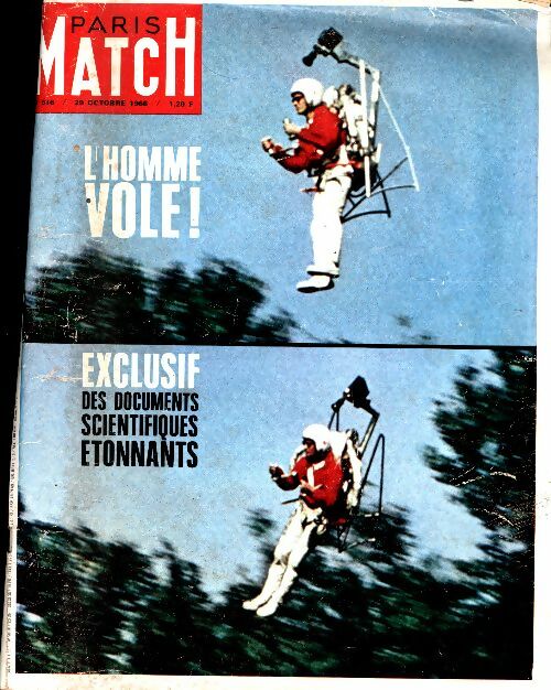 Livrenpoche : Paris Match n°916 : L'homme vole - Collectif - Livre