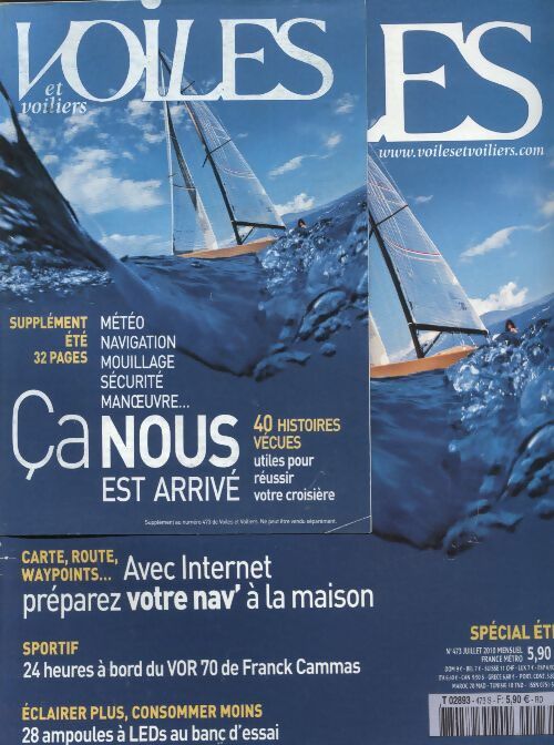 Livrenpoche : Voiles et voiliers n°473 : Ça nous est arrivé - Collectif - Livre