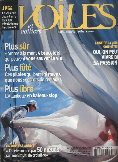 Livrenpoche : Voiles et voiliers n°472 : Plus sûr, plus fûté, plus libre - Collectif - Livre
