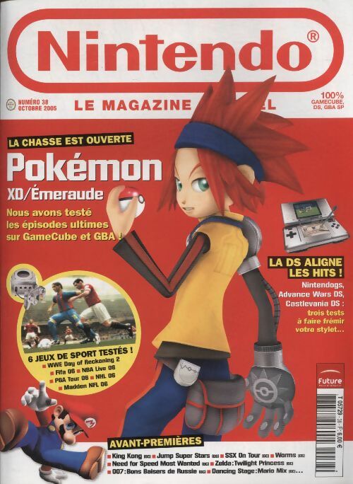 Livrenpoche : Nintendo n°38 : Pokemon XD / Emeraude - Collectif - Livre
