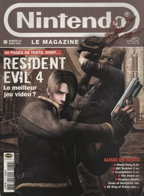 Nintendo n°32 : Resident Evil 4 - Collectif -  Nintendo - Livre