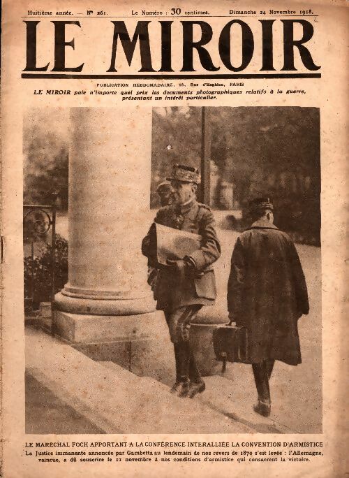 Livrenpoche : Le Miroir n°261 - Collectif - Livre