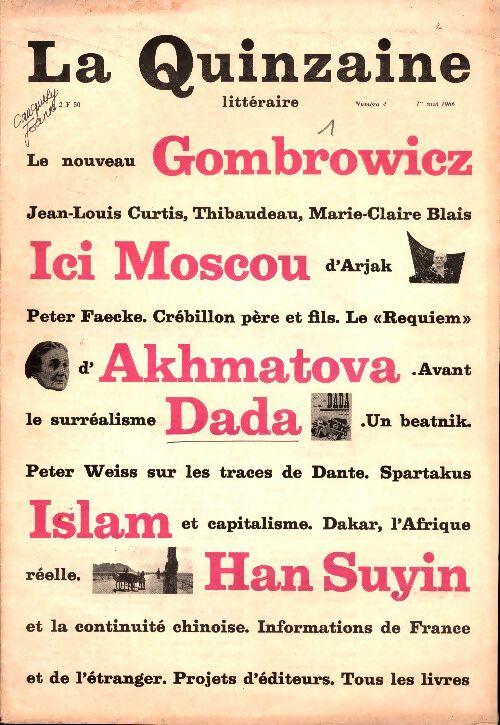 Livrenpoche : La quinzaine littéraire n°4 - Collectif - Livre