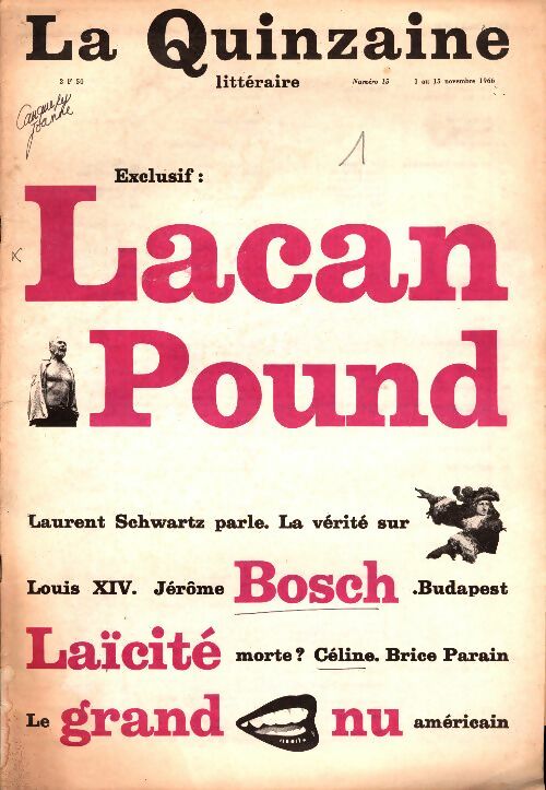 Livrenpoche : La quinzaine littéraire n°15 - Collectif - Livre