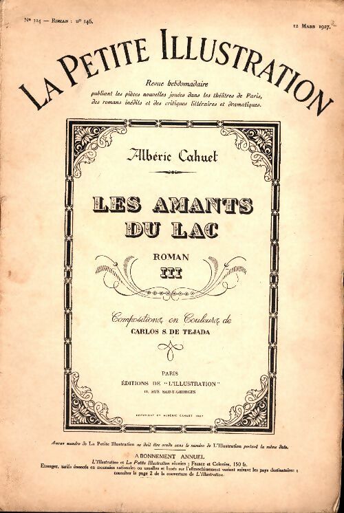 Livrenpoche : La petite illustration n°324 Roman n°146 : Les amants du lac Tome III - Collectif - Livre
