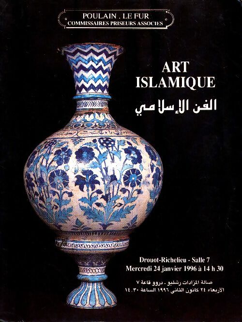 Livrenpoche : Catalogue de vente aux enchères : Art islamique - Poulain-Le Fur - Livre