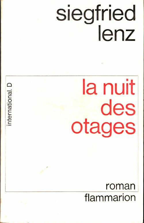 Livrenpoche : La nuit des otages - Siegfried Lenz - Livre