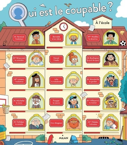 Livrenpoche : Qui est le coupable ? À l'école - Pascal Prévot - Livre