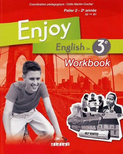 Livrenpoche : Enjoy english in 3e : Workbook - Soizic Cornet - Livre