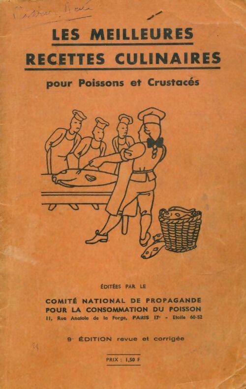 Livrenpoche : Les meilleures recettes culinaires pour poissons et crustacés - Collectif - Livre