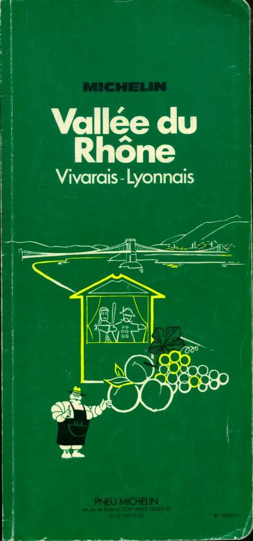 Vallée du Rhône, Vivarais, Lyonnais - Collectif -  Le Guide vert - Livre