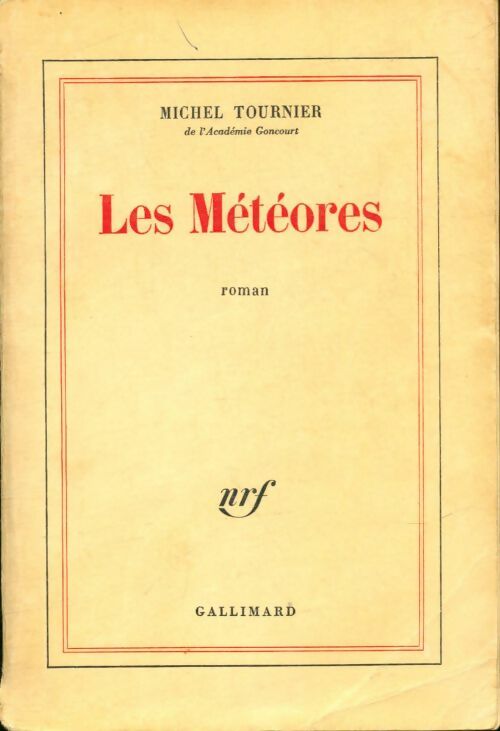 Livrenpoche : Les météores - Michel Tournier - Livre