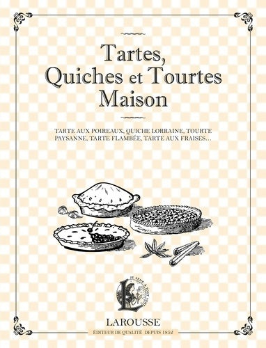 Livrenpoche : Tartes quiches et tourtes maison - Collectif - Livre