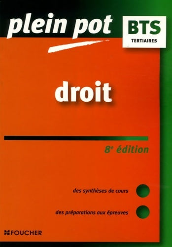 Livrenpoche : Droit : 8éme édition - Michelle Fontaine - Livre