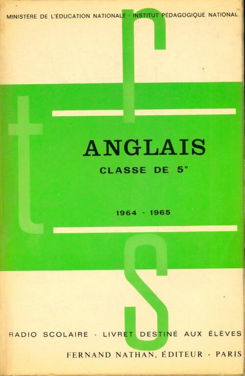 Livrenpoche : Anglais 5e - Collectif - Livre