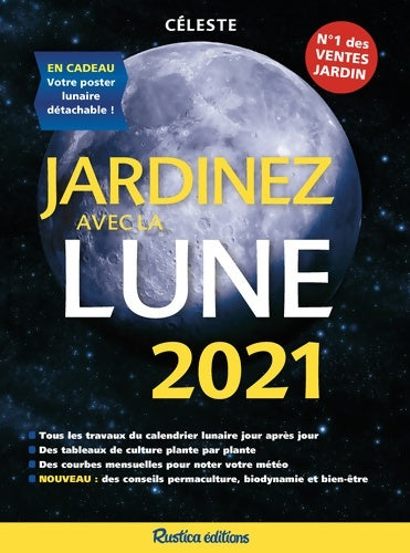 Livrenpoche : Jardinez avec la lune 2021 - Céleste - Livre
