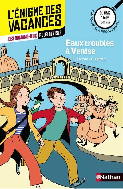 Livrenpoche : L'énigme des vacances : Eaux troubles à Venise - Karine Tercier - Livre