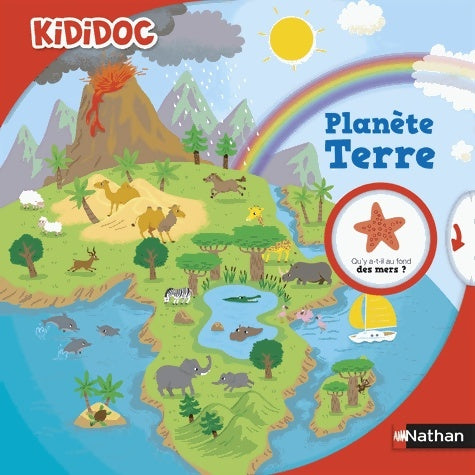 Livrenpoche : Planète terre - livre animé kididoc - dès 4 ans - Sylvie Baussier - Livre