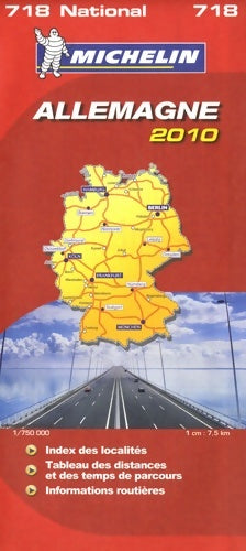 Livrenpoche : Cr 718 Allemagne 2010 - Michelin - Livre