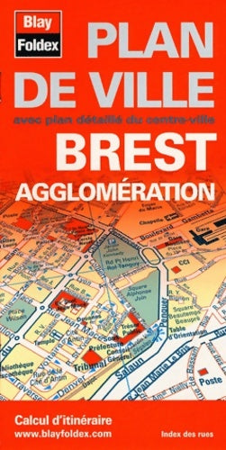 Livrenpoche : Plan de Brest et de son agglomération - Blay-Foldex - Livre