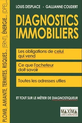 Livrenpoche : Diagnostics immobiliers - Louis Desplace - Livre