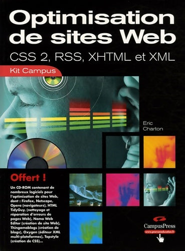 Livrenpoche : Améliorer son site web : CSS - rss - xml 2 - xhtml (cd-rom) - Eric Charton - Livre