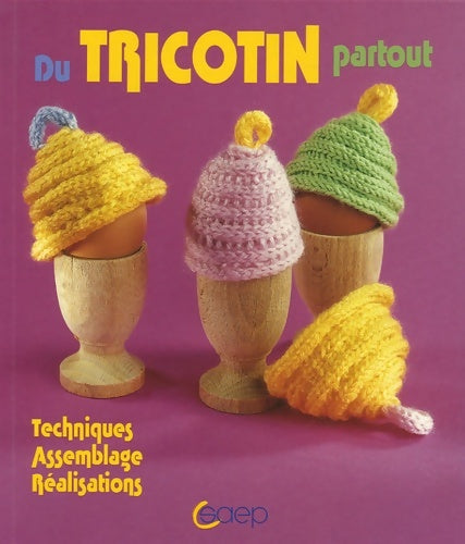 Livrenpoche : Du tricotin partout - Cécile Holveck - Livre