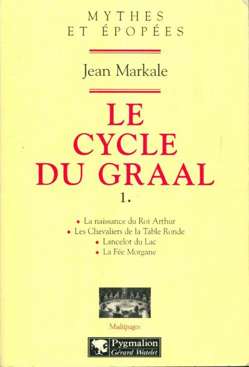 Livrenpoche : Le cycle du Graal Tome I - Jean Markale - Livre