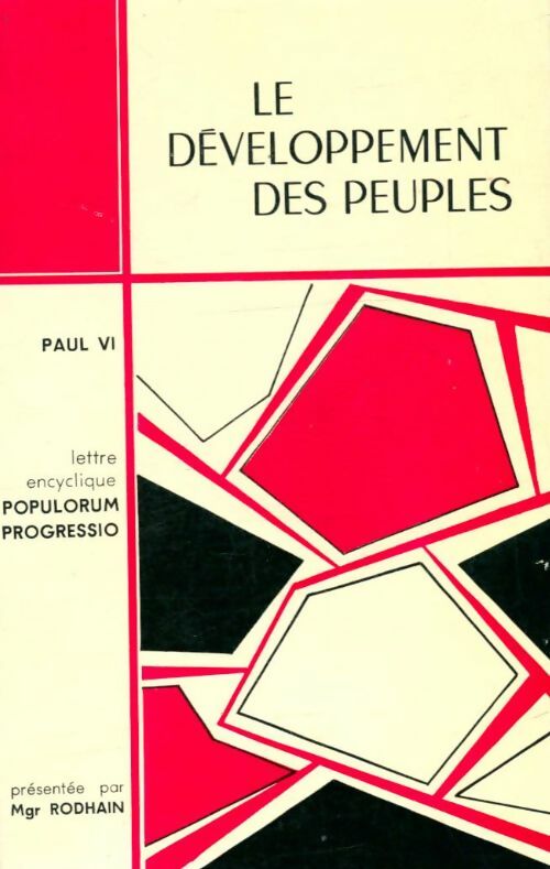 Livrenpoche : Le développement des peuples - Paul VI - Livre