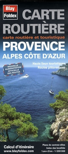 Livrenpoche : Provence Alpes côte d'azur : 1/200 000 - Blay-Foldex - Livre
