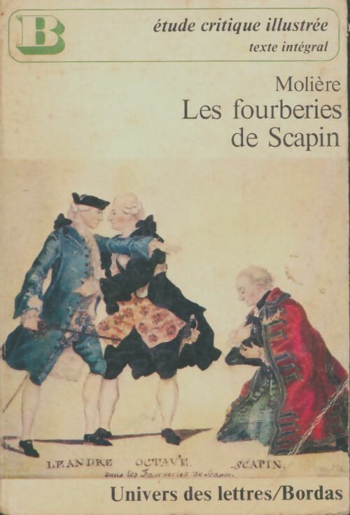 Livrenpoche : Les fourberies de Scapin - Molière - Livre
