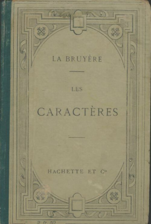 Livrenpoche : Les caractères - Jean De la Bruyère - Livre