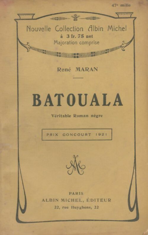 Livrenpoche : Batouala - René Maran - Livre