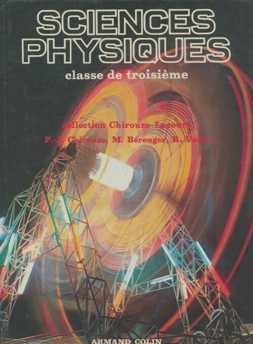 Livrenpoche : Sciences physique 3e - Paul Jean Chirouze - Livre