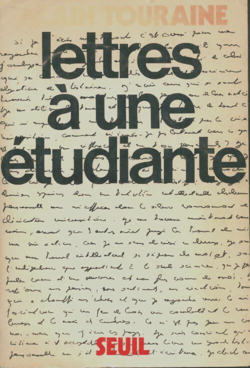 Livrenpoche : Lettre à une étidiante - Alain Touraine - Livre