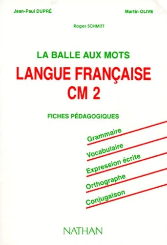 Livrenpoche : La balle aux mots langue française cm2. Maître - Mittérand - Livre