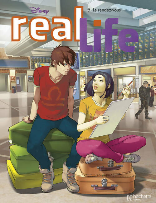 Livrenpoche : Real life Tome V : Le rendez-vous - Disney - Livre