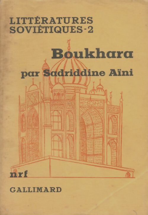 Livrenpoche : Boukhara - Sadriddine AÏni - Livre