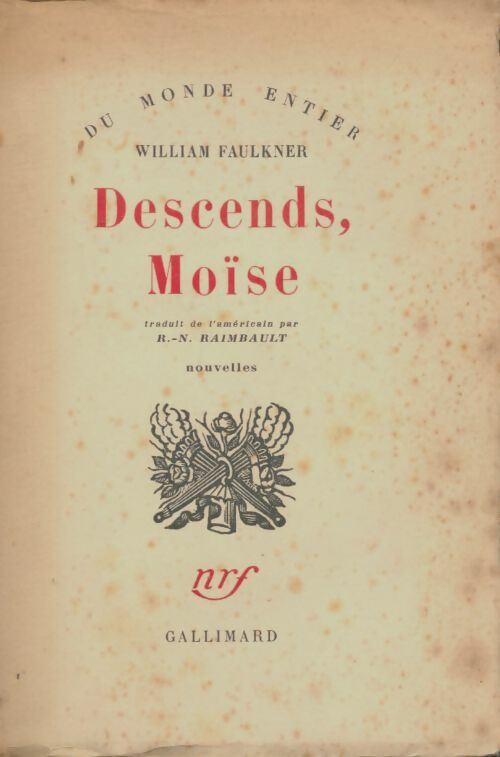 Livrenpoche : Descends, Moïse - William Faulkner - Livre