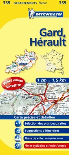 Livrenpoche : Carte dpartements Gard hrault - Collectif - Livre